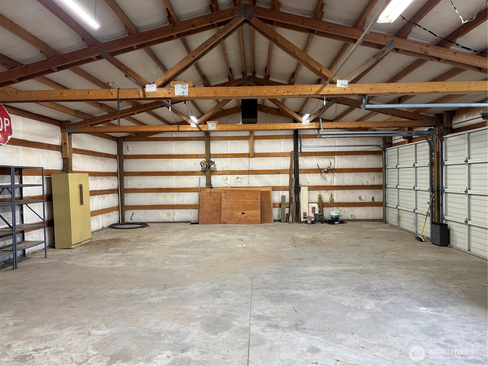 9008 Bong Loop, Unit B Moses Lake, WA 98837 - Photo 21 of 27 a view of an empty room with a garage