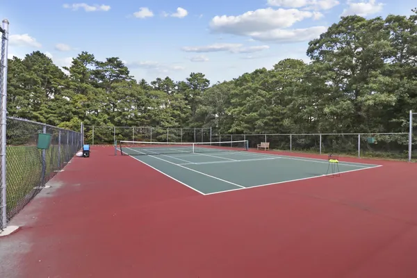 a view of a tennis court