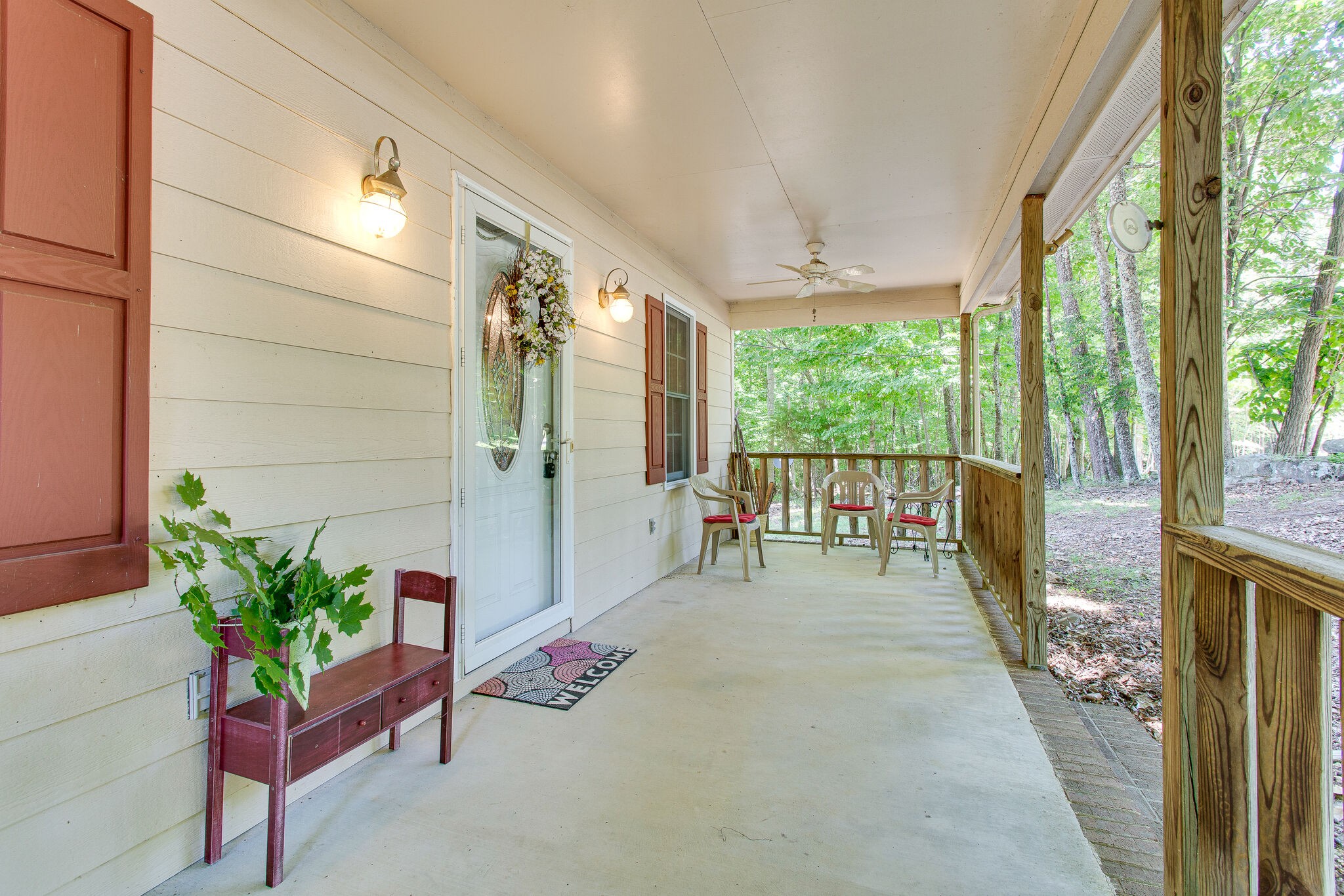 658 Cedar Mountain Place Decherd, TN 37324 - Photo 9 of 53 a balcony with furniture and garden view