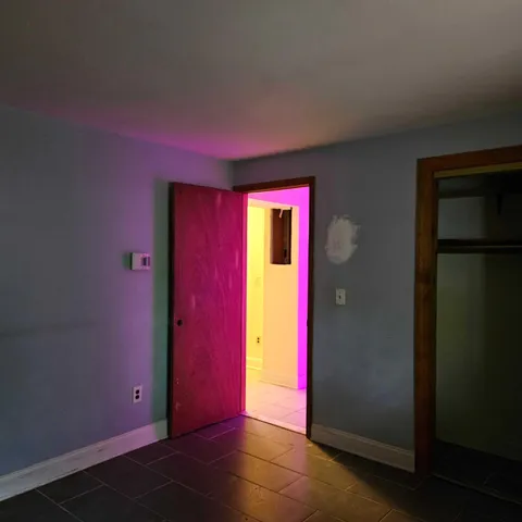 a view of empty room