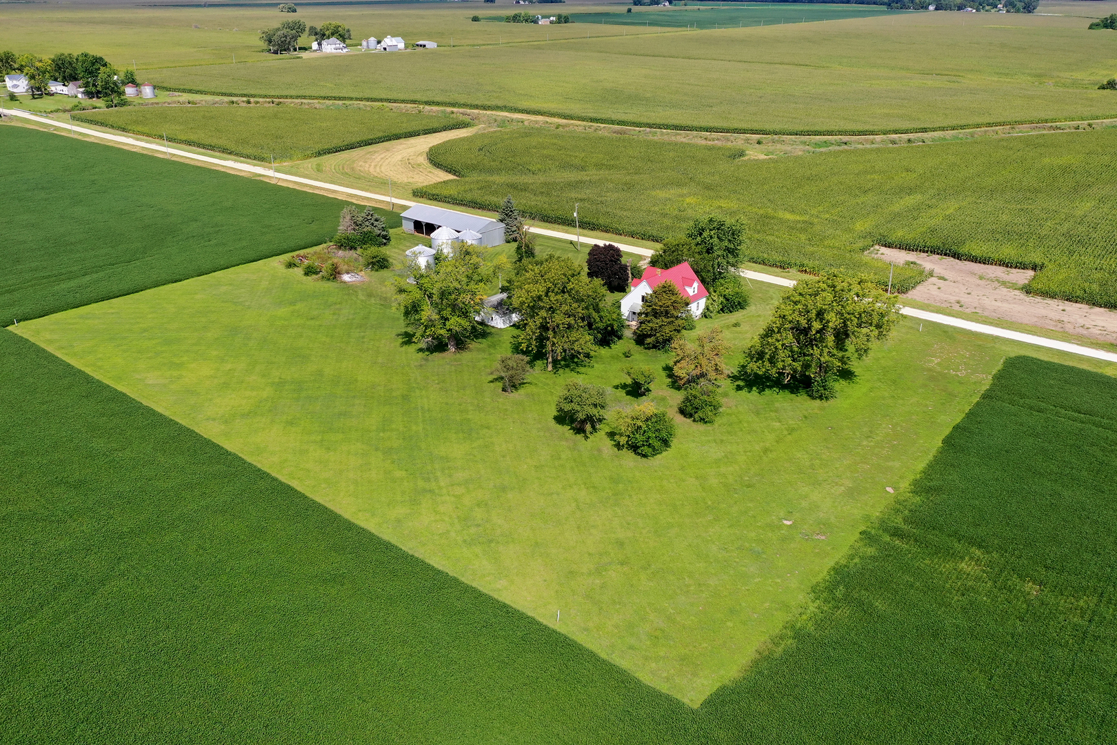 12710 West 1000N Road Herscher, IL 60941 - Photo 22 of 30 a view of a field with an outdoor space