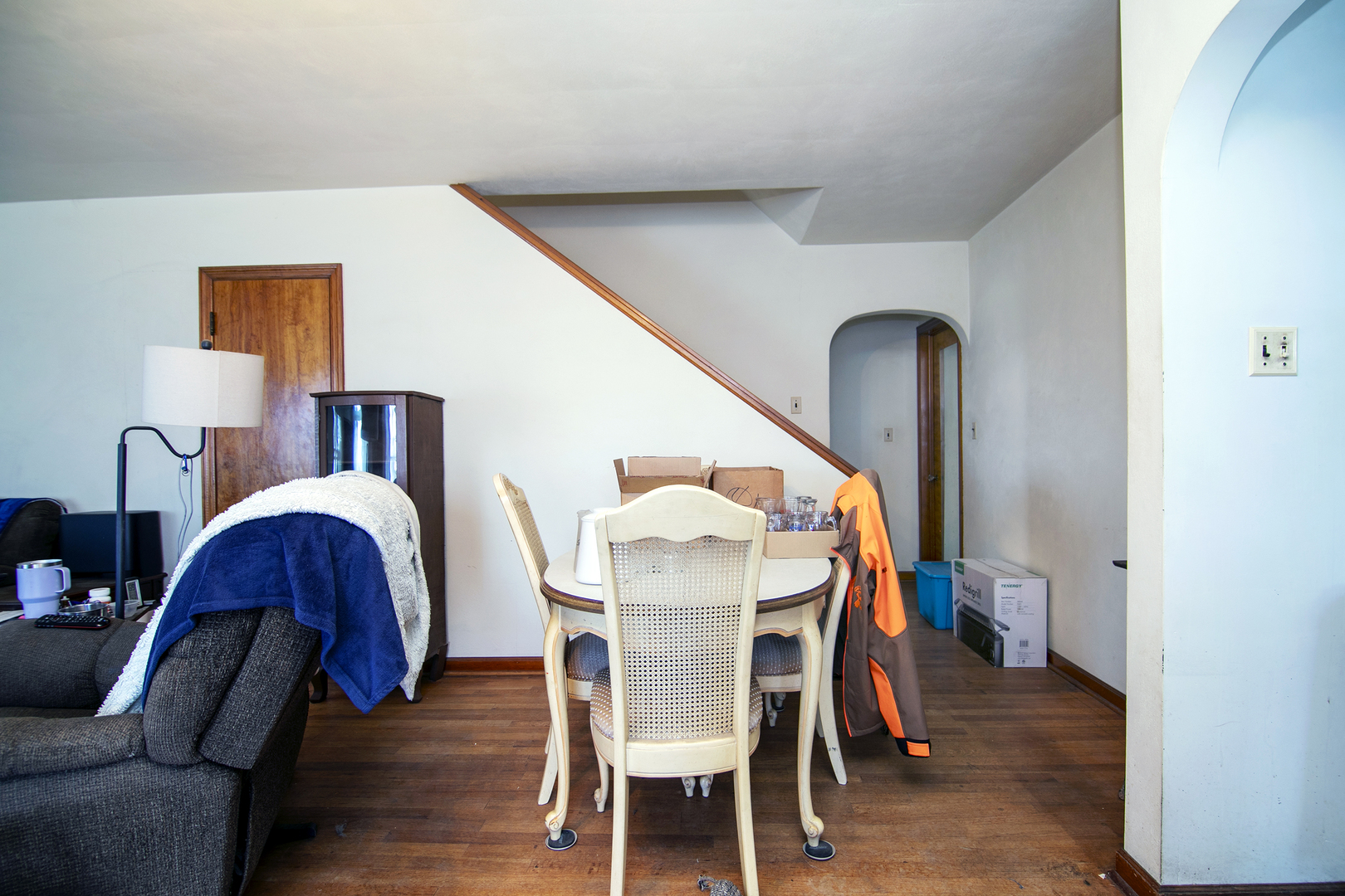 12710 West 1000N Road Herscher, IL 60941 - Photo 4 of 30 a dining room with furniture and wooden floor