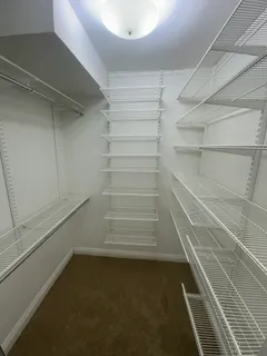 a view of walk in closet