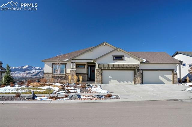 12474 Carmel Ridge Road Colorado Springs, CO 80921 - Photo 2 of 9 4 Car, Stucco, Stone, Nicely Landscaped