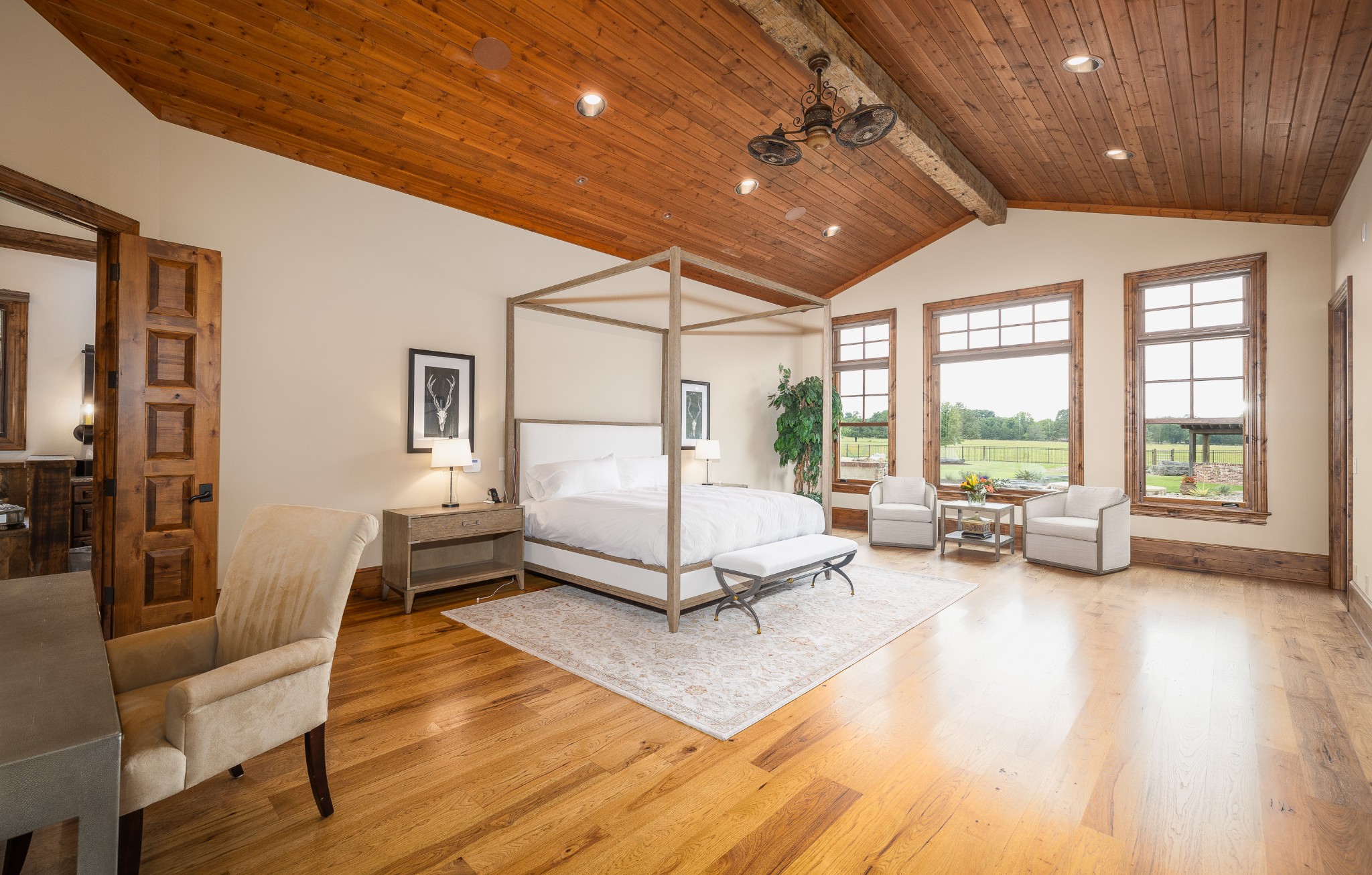4750 Sharpsville Road Murfreesboro, TN 37130 - Photo 29 of 70 a spacious bedroom with a bed couch and a large window