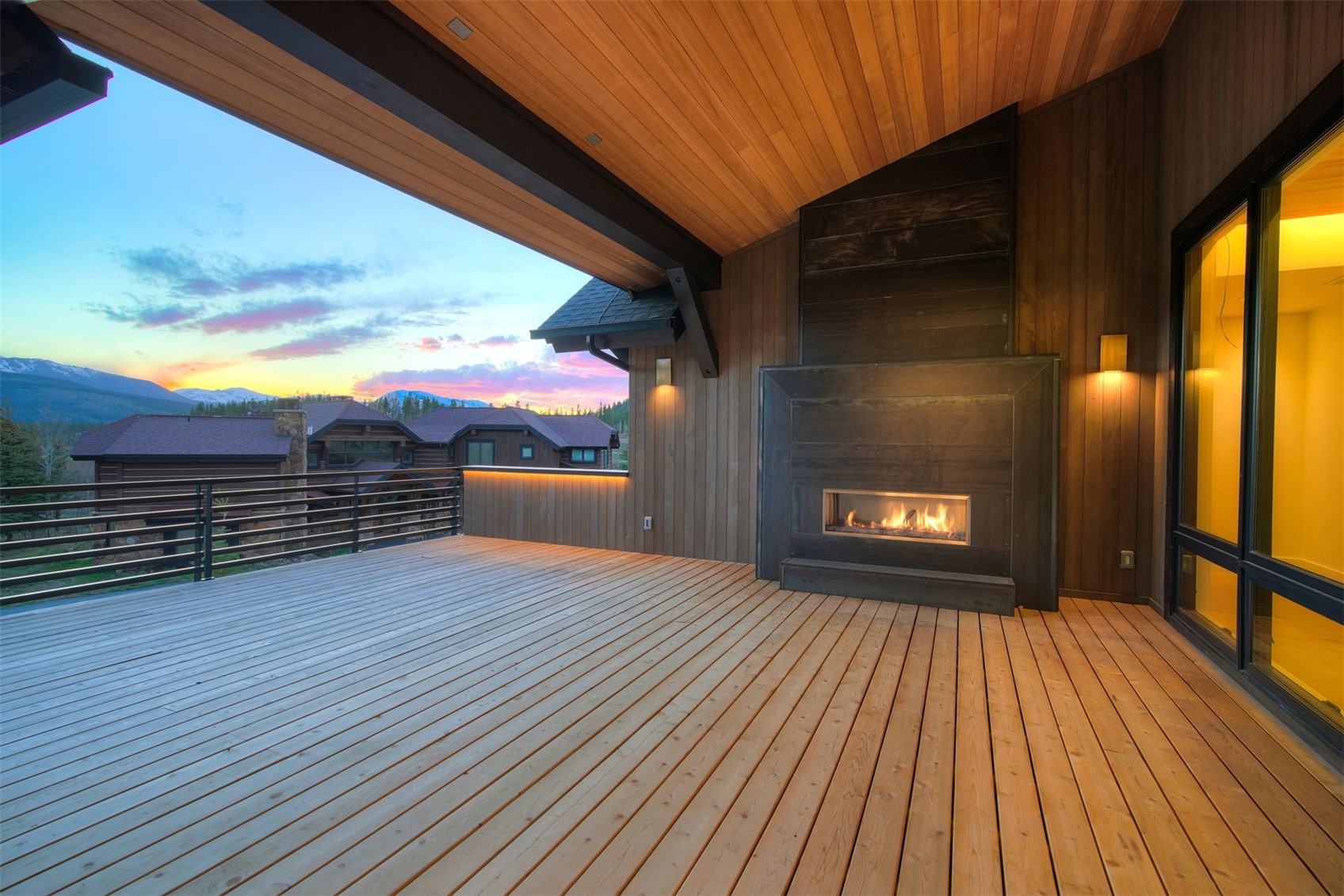 294 Gold Run Road Breckenridge, CO 80424 - Photo 45 of 49 a view of outdoor space with wooden floor