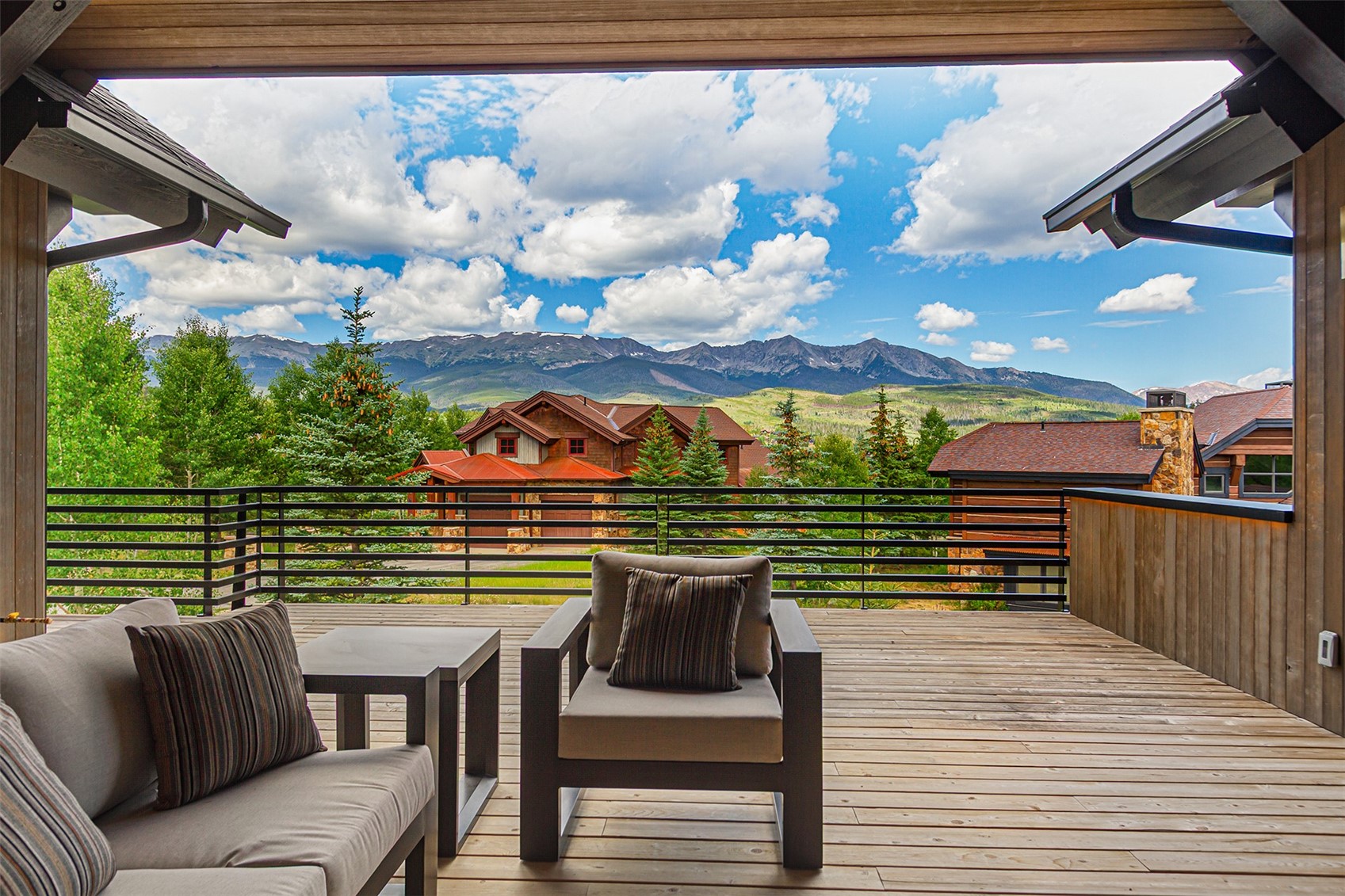 294 Gold Run Road Breckenridge, CO 80424 - Photo 9 of 49 a view of a outdoor seating area with furniture