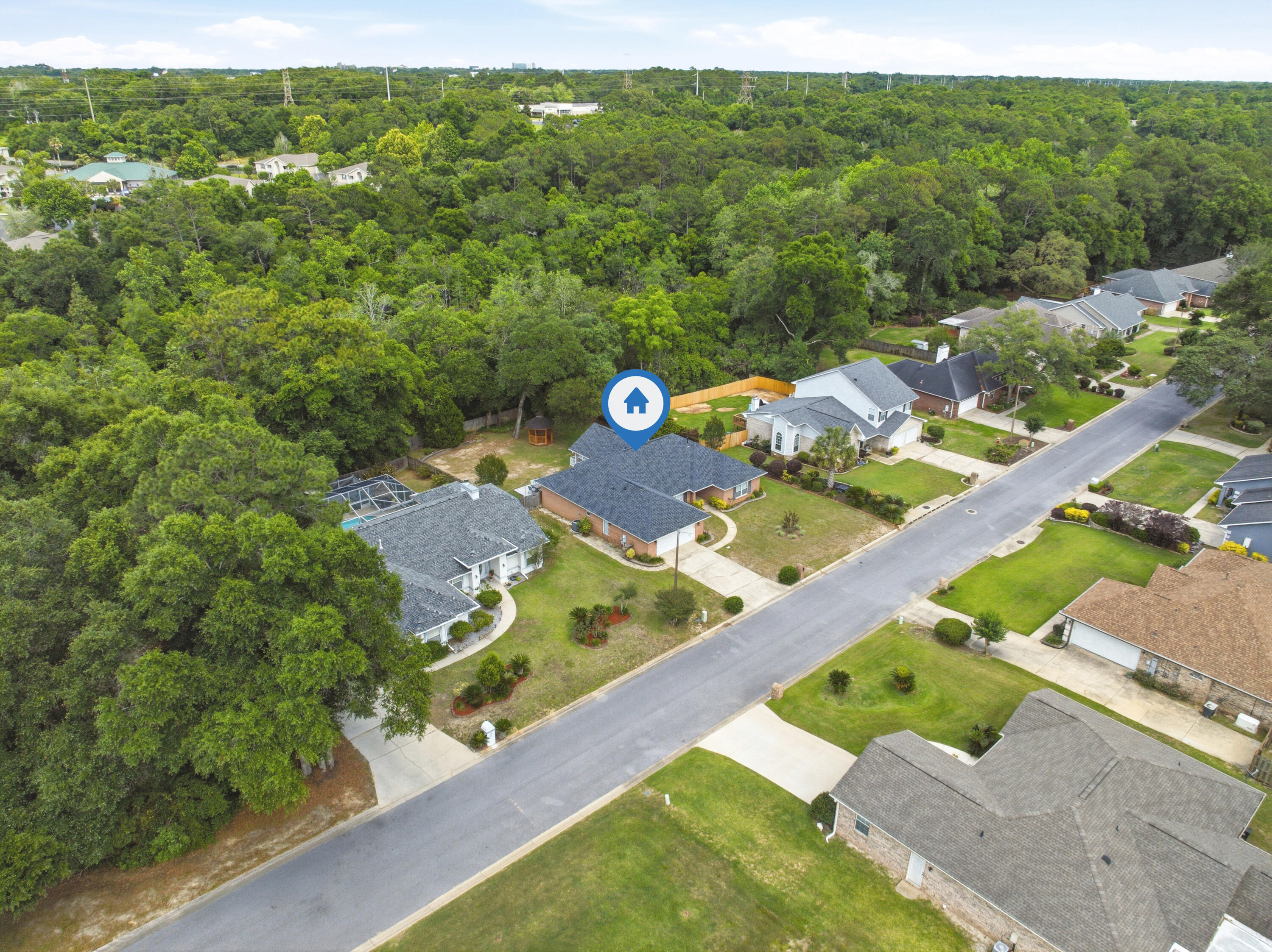6032 Forest Green Road Pensacola, FL 32505 - Photo 32 of 37 Aerial View