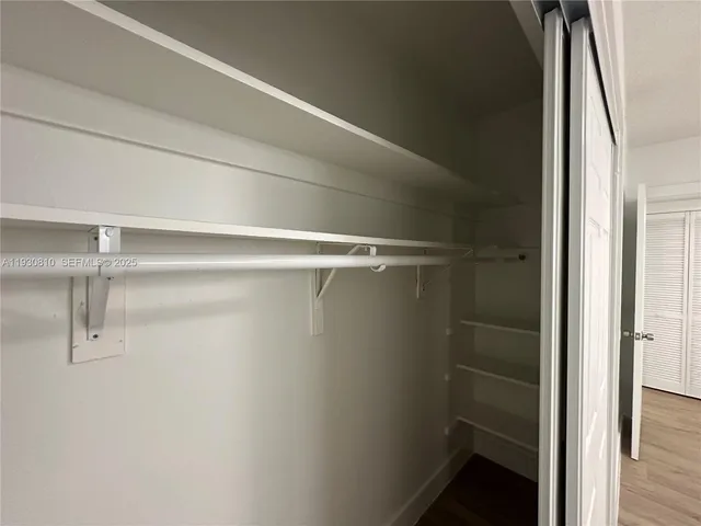 a view of closet
