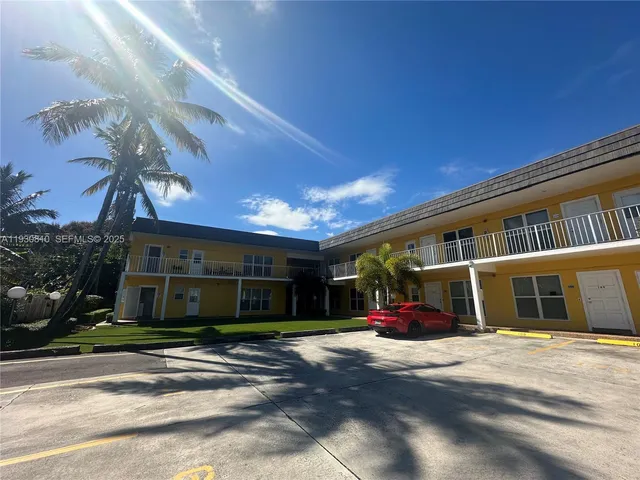 a view of a house with a patio