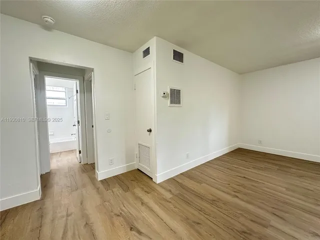 wooden floor in an empty room