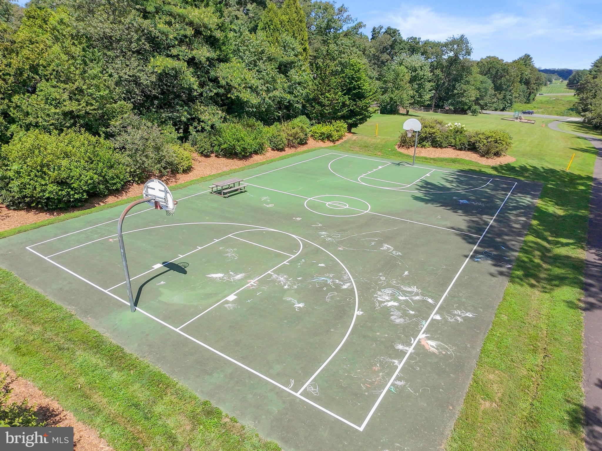 1413 Green Run Lane Reston, VA 20190 - Photo 45 of 50 a view of a tennis court