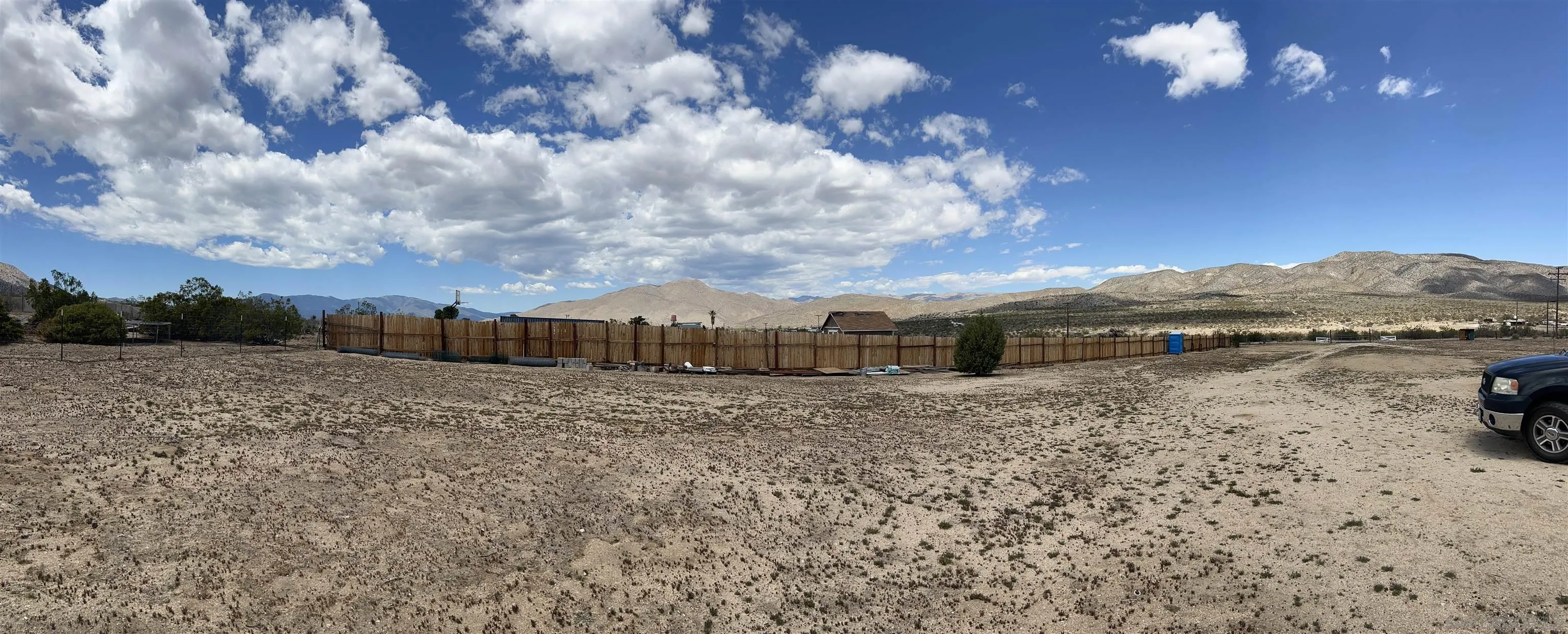 S Great Southern Overland Stage Route, Unit 222 Julian, CA 92036 - Photo 6 of 21 a view of a dry yard with wooden fence