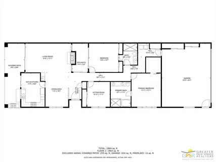 $495,000 | 34 Camino Arroyo Place, Palm Desert, CA 92260