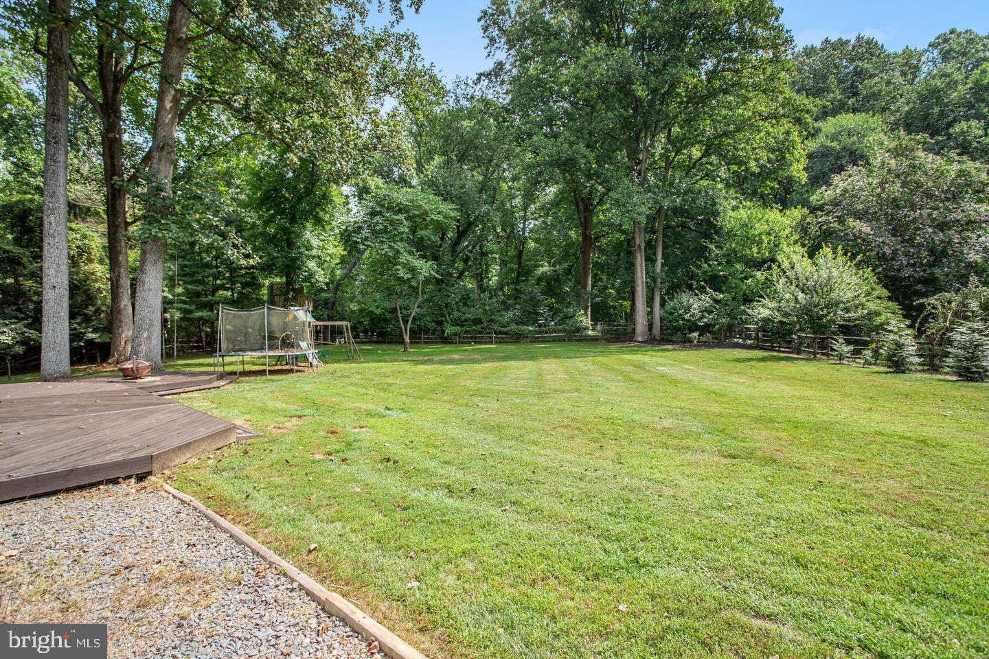 931 Welham Green Road Great Falls, VA 22066 - Photo 67 of 75 a backyard of a house with lots of green space