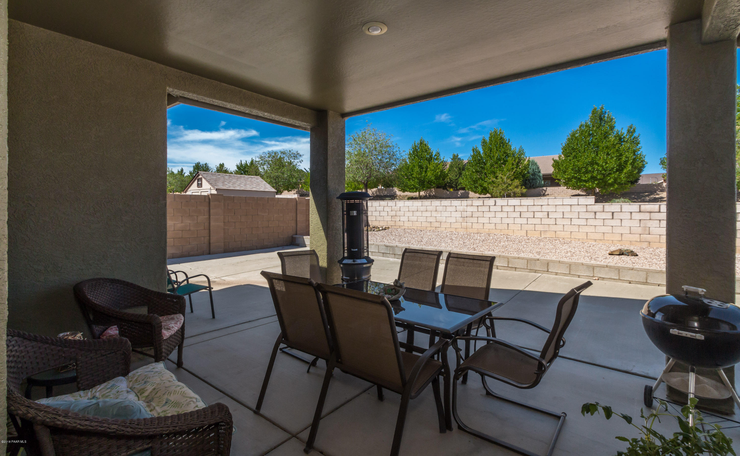 4532 North Reston Place Prescott Valley, AZ 86314 - Photo 9 of 27 Covered Patio off Living Room