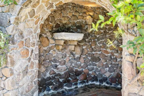 a view of a entryway door front of house