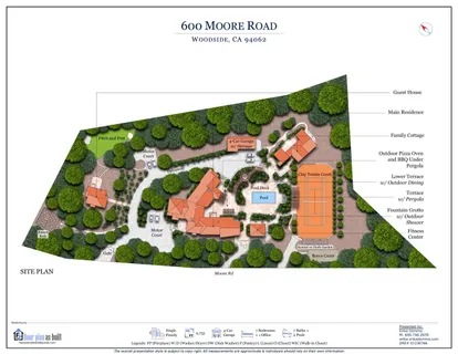 $14,900,000 | 600 Moore Road, Woodside, CA 94062