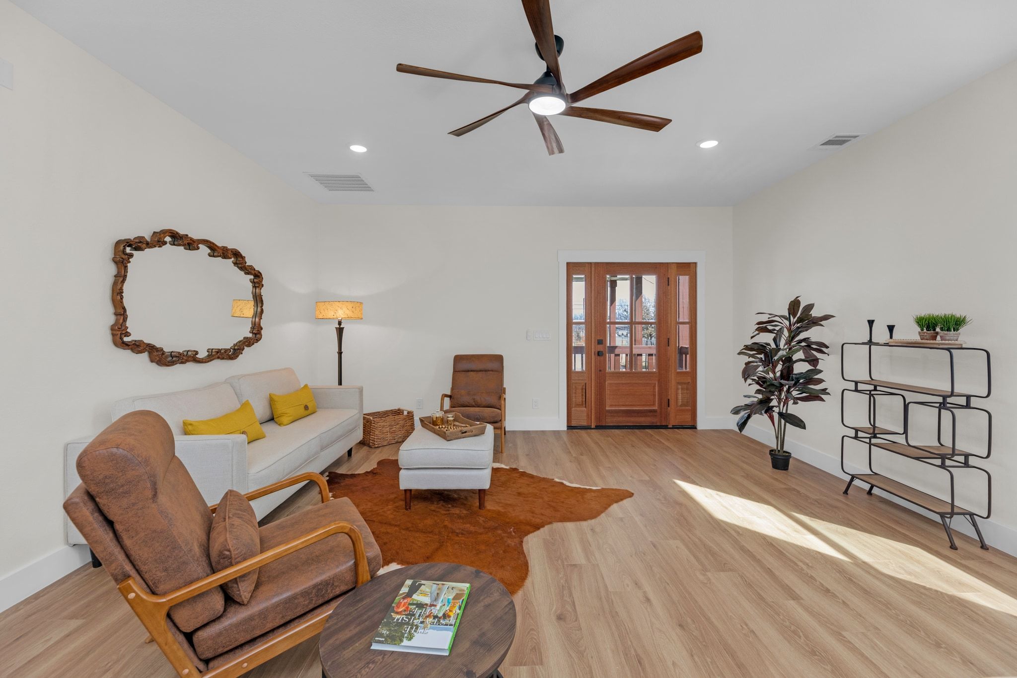 2102 South Church Street Georgetown, TX 78626 - Photo 31 of 40 View from Kitchen to the living area in the ADU.