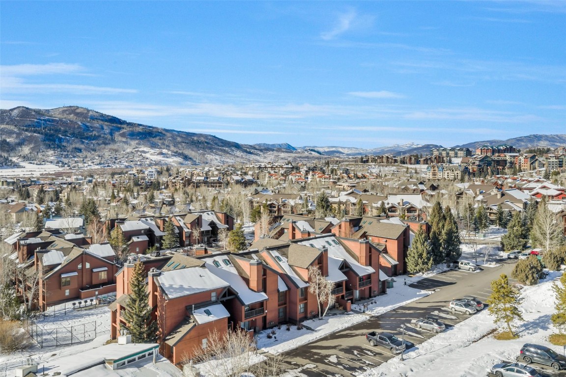 2025 Walton Creek Road, Unit 401 Steamboat Springs, CO 80487 - Photo 37 of 38 an aerial view of multiple house