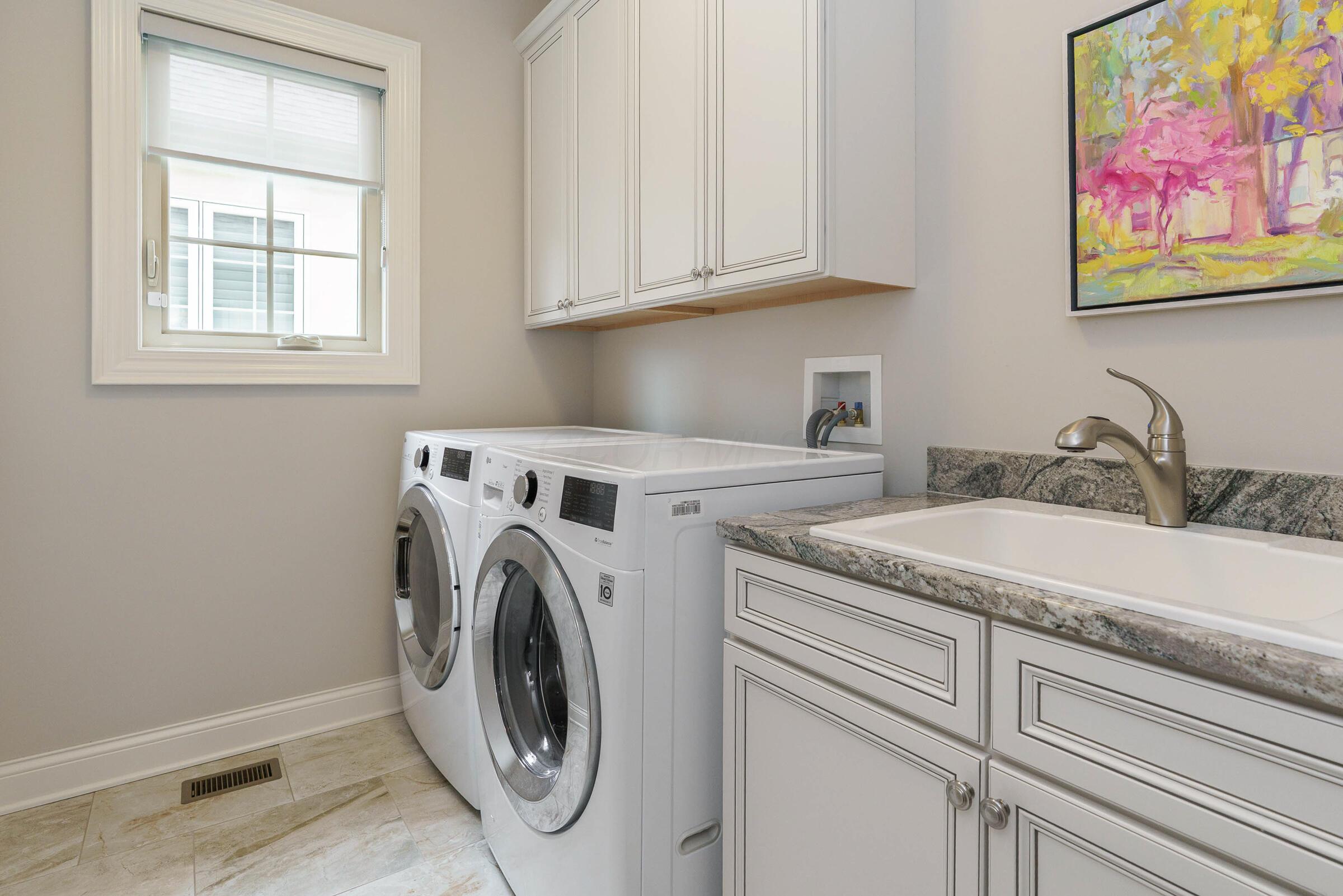 3240 Armscote Road Dublin, OH 43017 - Photo 23 of 52 Convenient sink plus additional cabinets for storage. Washer/Dryer remain!