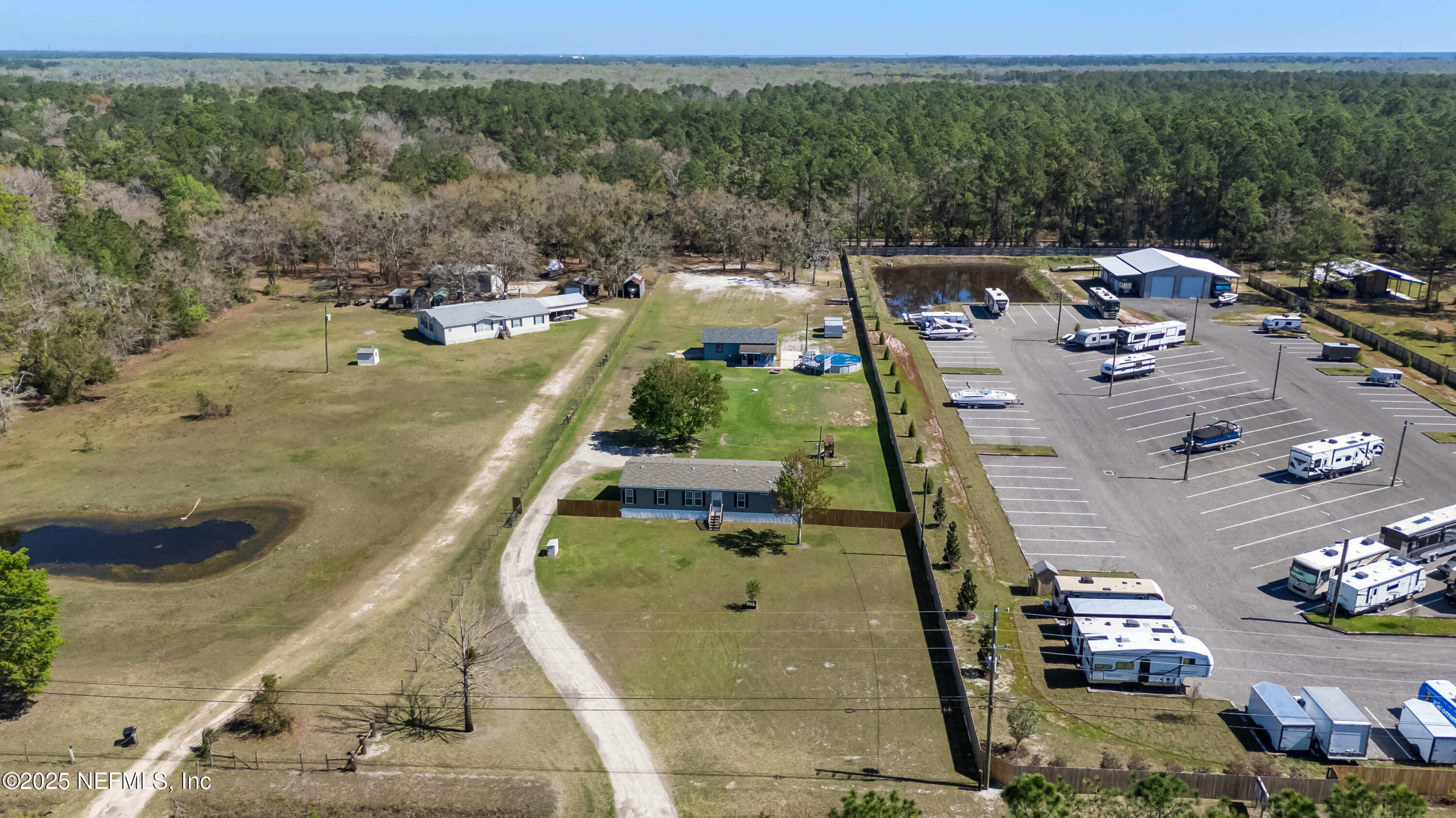 3289 Russell Road Green Cove Springs, FL 32043 - Photo 34 of 41 Aerial Front