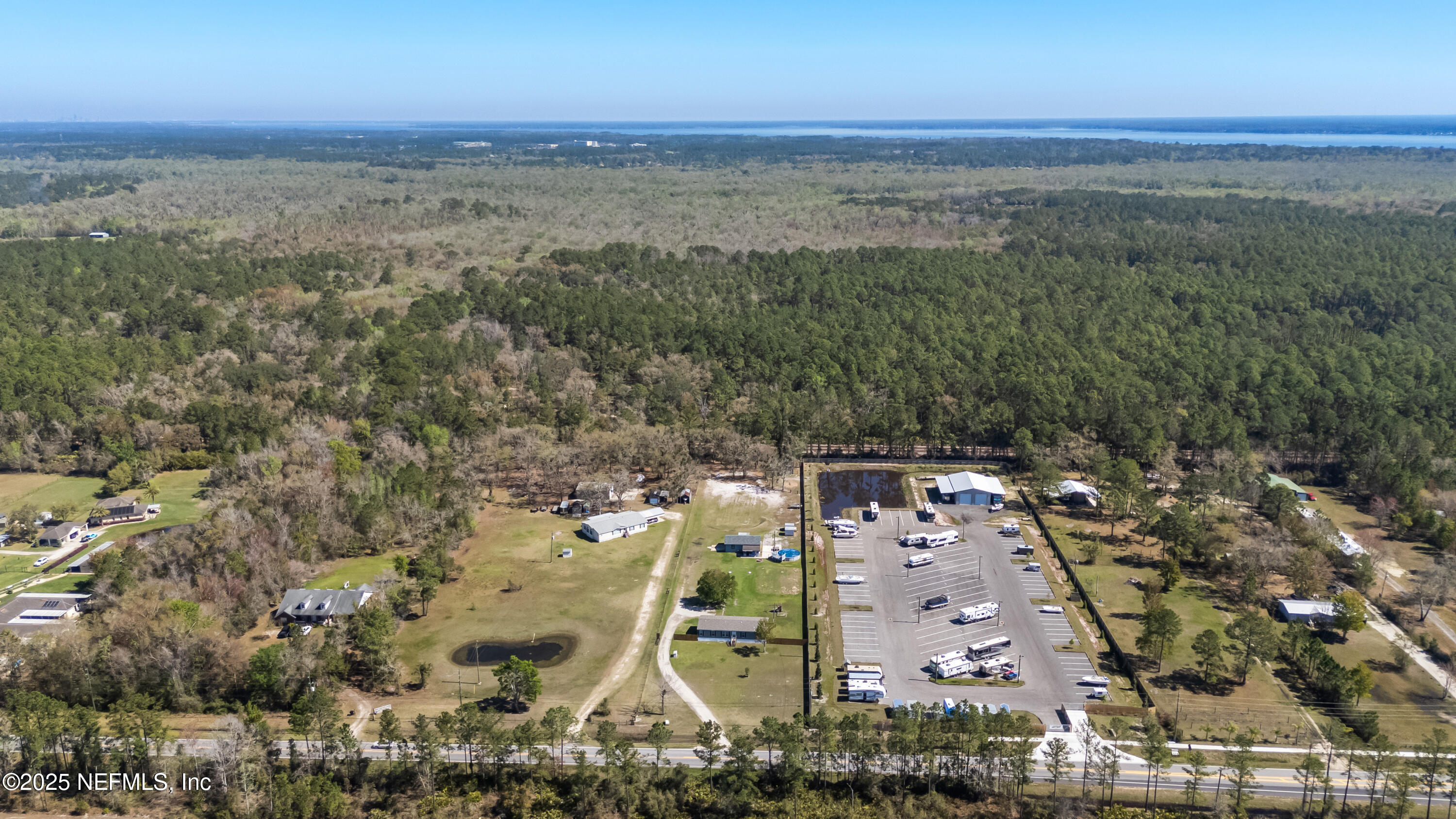 3289 Russell Road Green Cove Springs, FL 32043 - Photo 35 of 41 Aerial Front