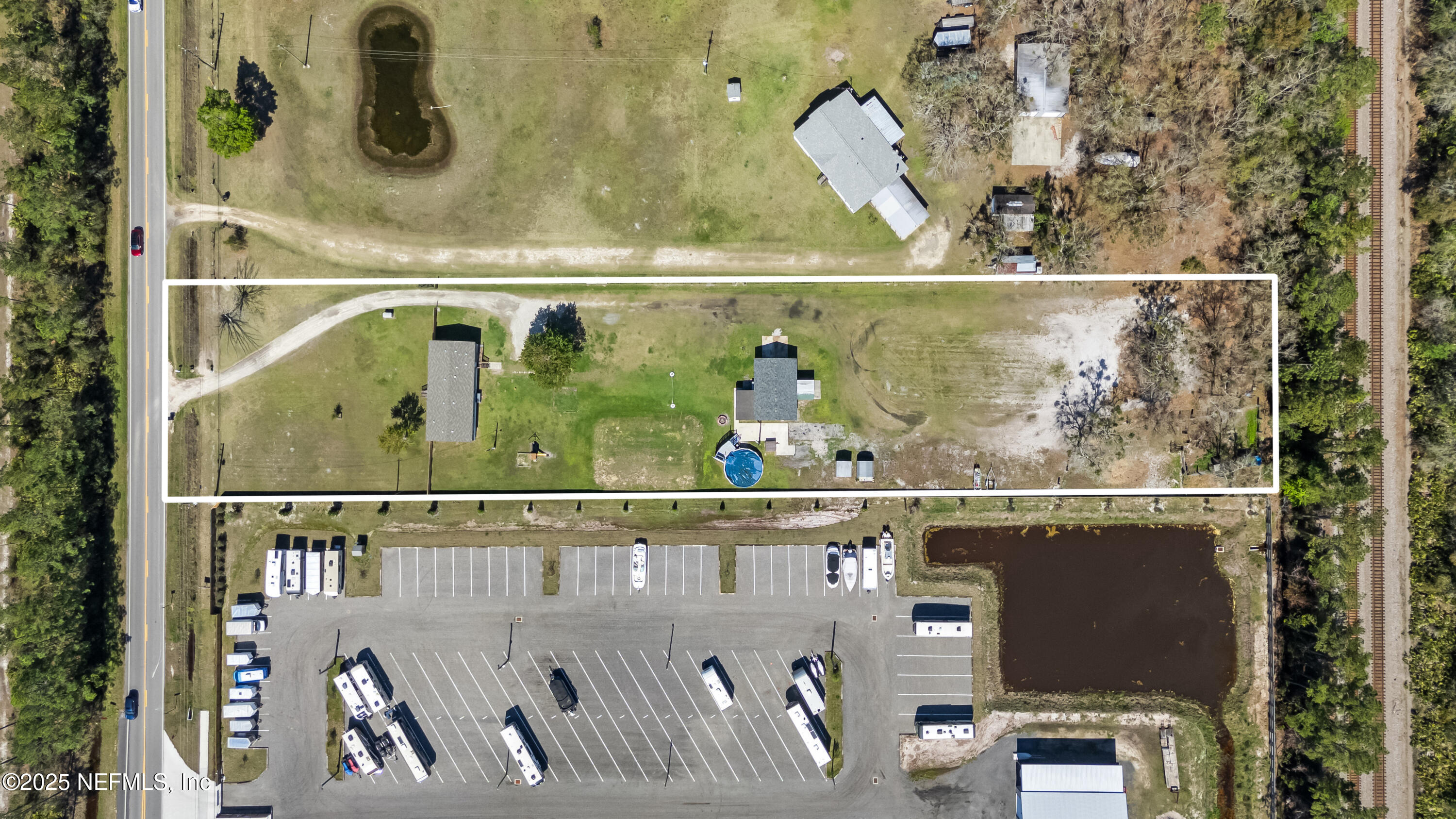 3289 Russell Road Green Cove Springs, FL 32043 - Photo 37 of 41 Property Lines Estimated