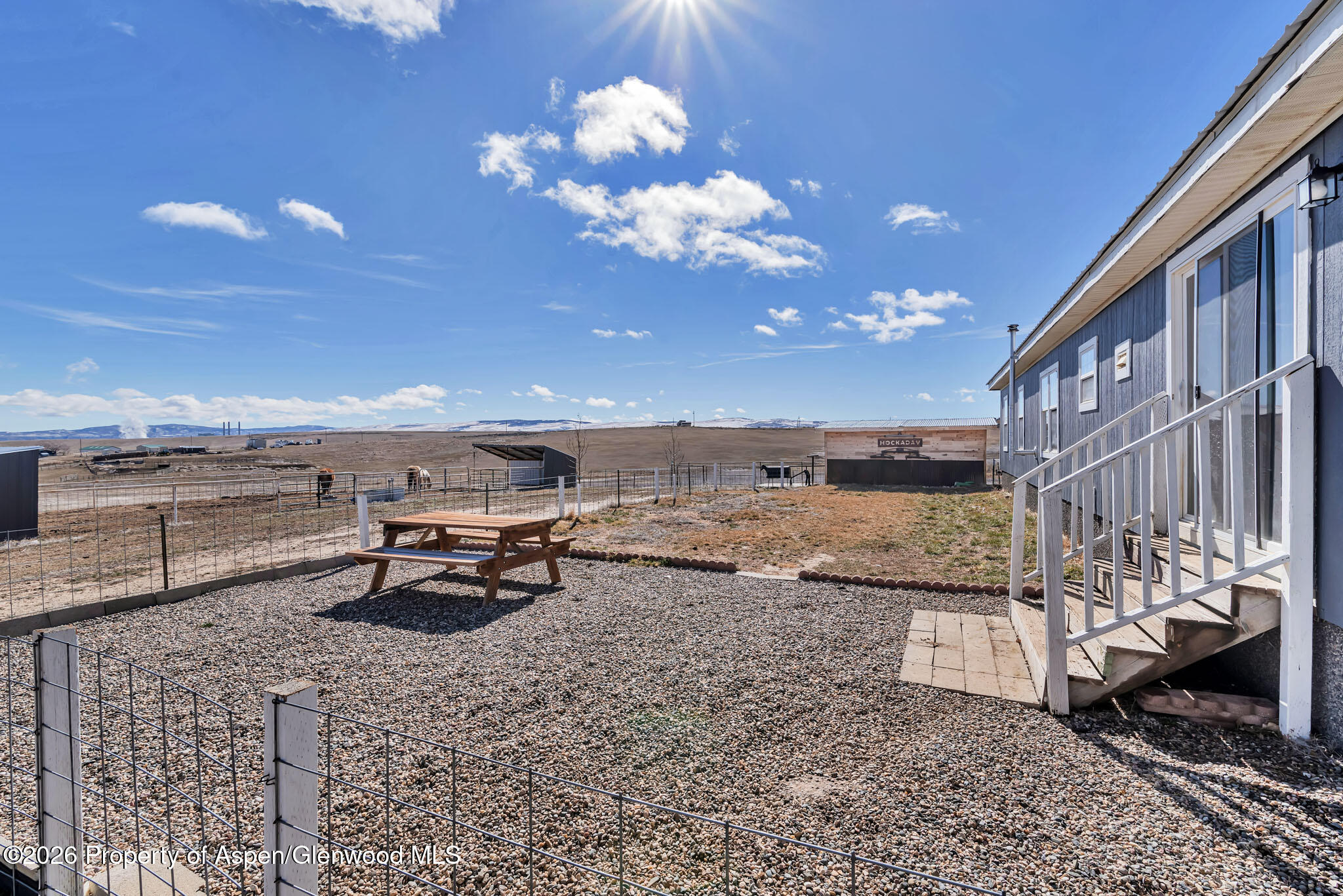 275 Roberts Road Craig, CO 81625 - Photo 34 of 47 a view of a terrace with chairs