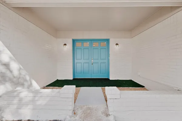 a view of entrance gate