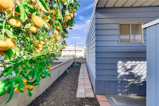a view of a street with a building in the background