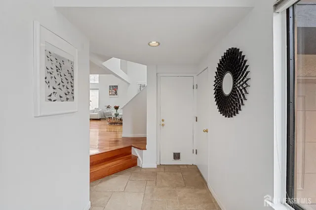 a view of entryway and hall