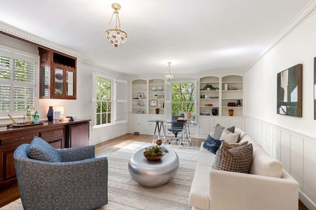 36 Audubon Road Wellesley, MA 02481 - Photo 5 of 40 a living room with furniture and a large window