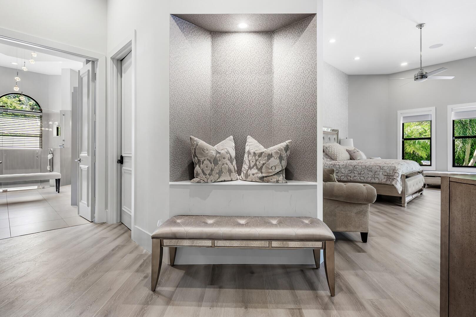 15271 Tall Oak Avenue Delray Beach, FL 33446 - Photo 41 of 60 a living room with furniture and wooden floor