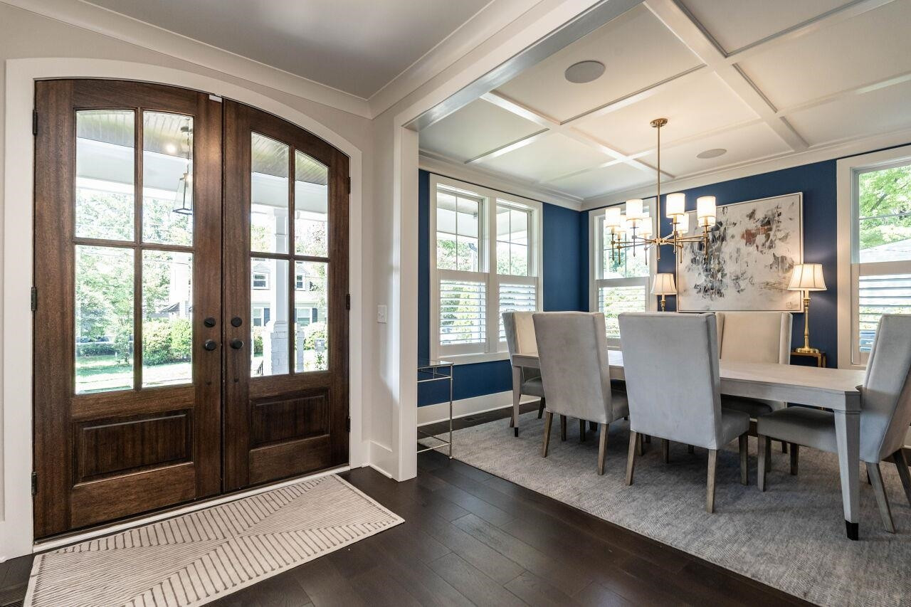 731 New Road Raleigh, NC 27608 - Photo 3 of 28 a view of a dining room with furniture window and outside view