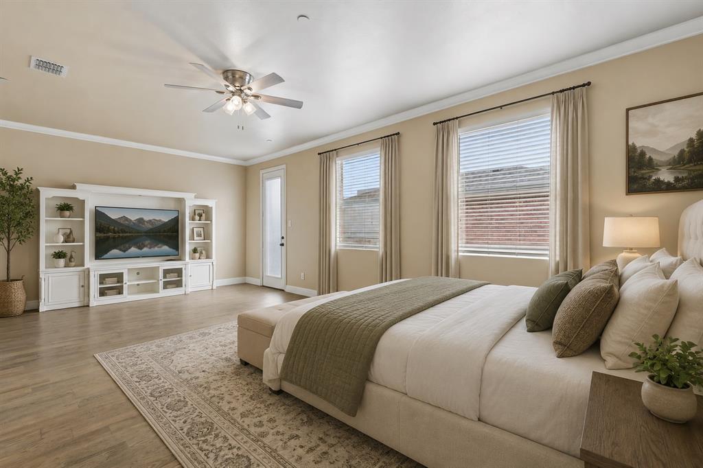 8340 Library Street Frisco, TX 75034 - Photo 10 of 24 Primary Bedroom - virtually staged