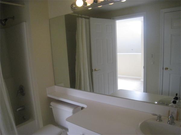 663 Lowell Street, Unit 37 Lexington, MA 02420 - Photo 12 of 13 a bathroom with a sink a toilet and a mirror