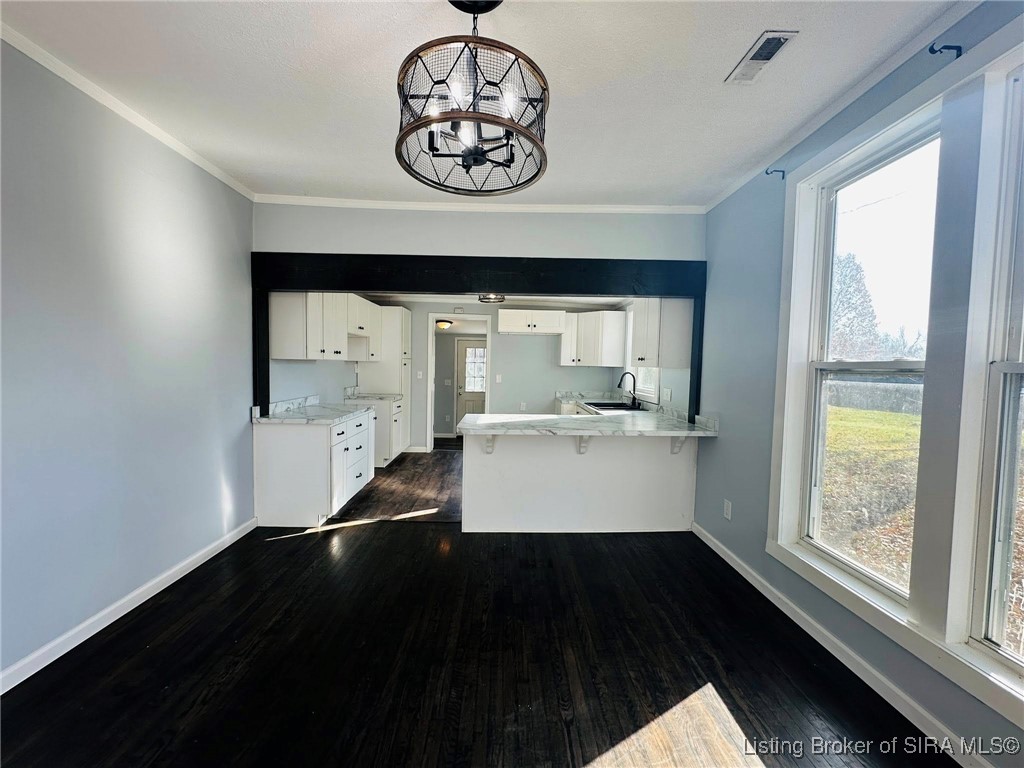 255 North Church Street Austin, IN 47102 - Photo 2 of 39 Newer Kitchen Cabinets, countertops, faucet, flooring, etc.!