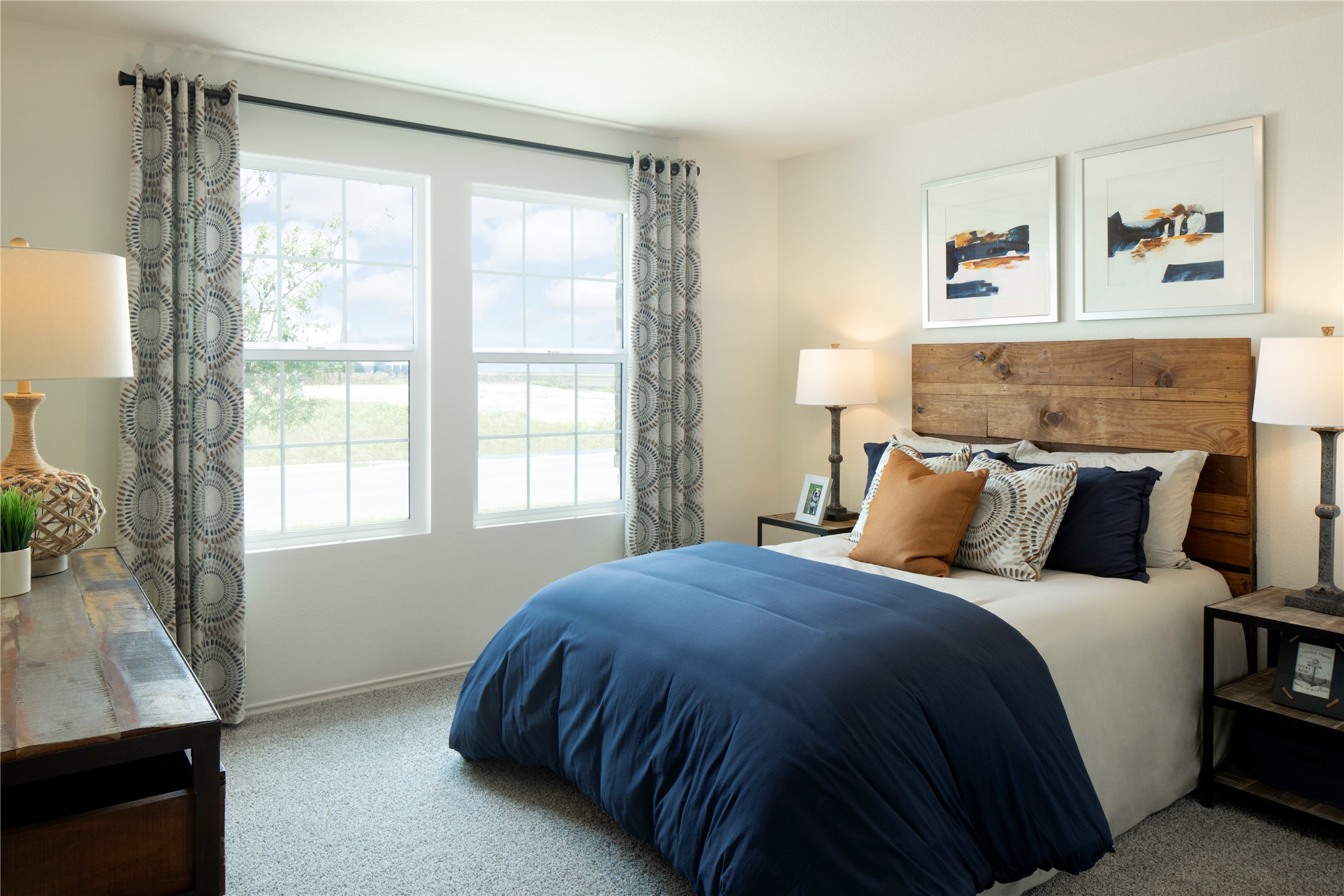 129 Arbordale Street Georgetown, TX 78628 - Photo 18 of 18 a bedroom with a bed and a window