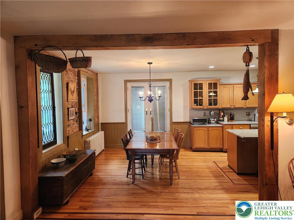 861 Municipal Road Walnutport, PA 18088 - Photo 25 of 94 a view of a dining room with furniture window and wooden floor
