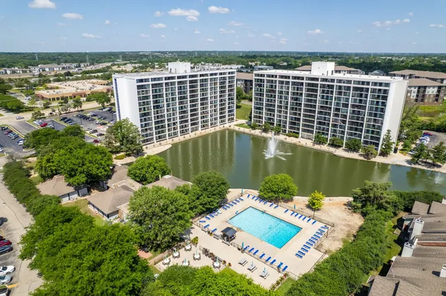a view of a balcony with lake view