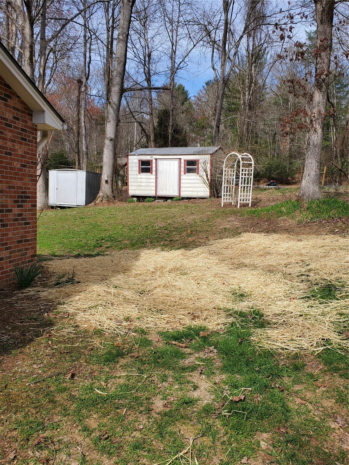 73 Lofty Pine Lane Mills River, NC 28759 - Photo 9 of 29 a view of a house with a yard