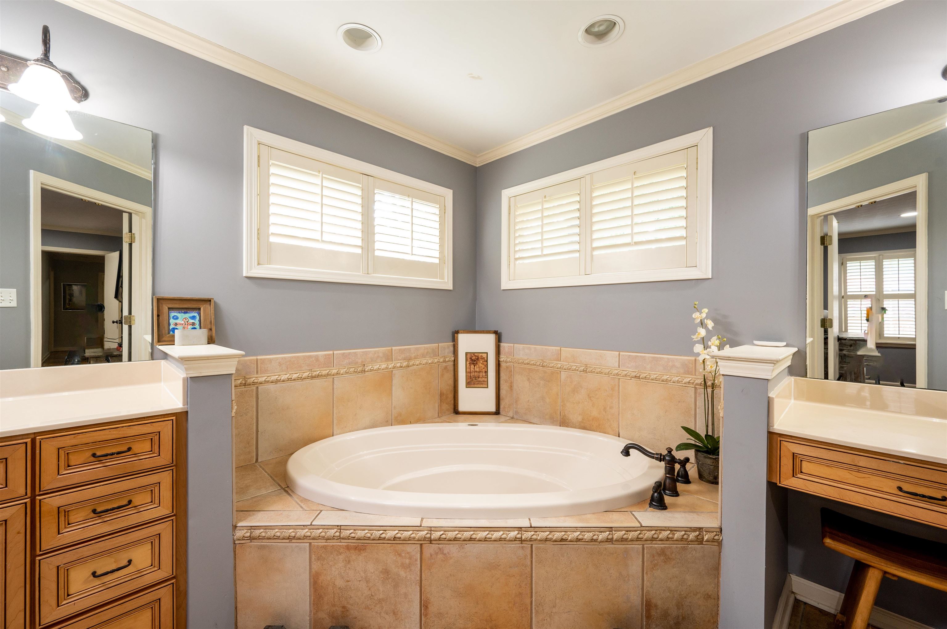 1187 Hayne Road Memphis, TN 38119 - Photo 20 of 25 a bathroom with a tub a sink and a window