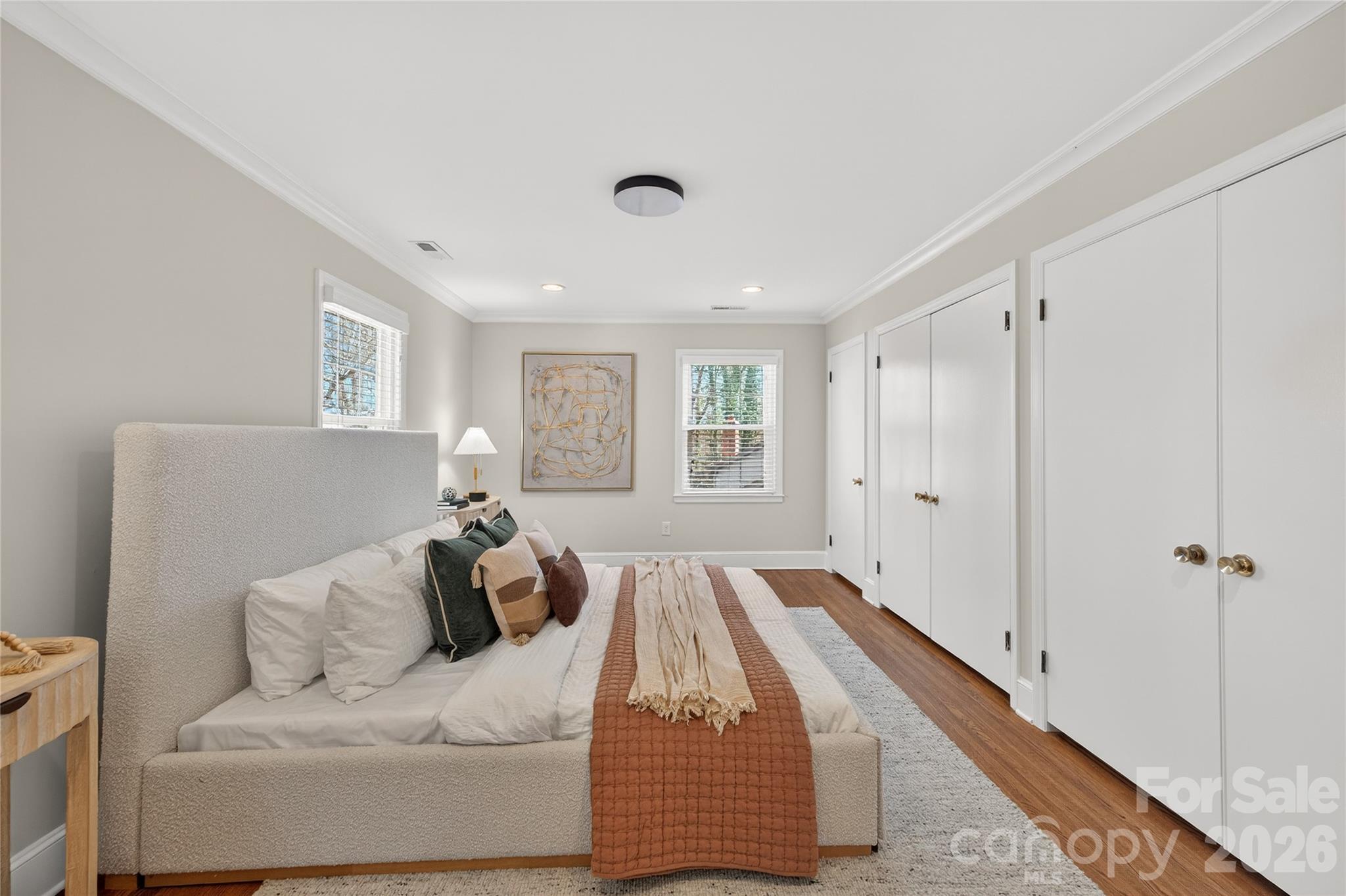 731 Sandridge Road Charlotte, NC 28210 - Photo 22 of 32 a bed room with a bed and a window