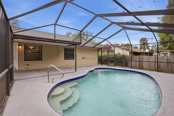 a view of a indoor swimming pool