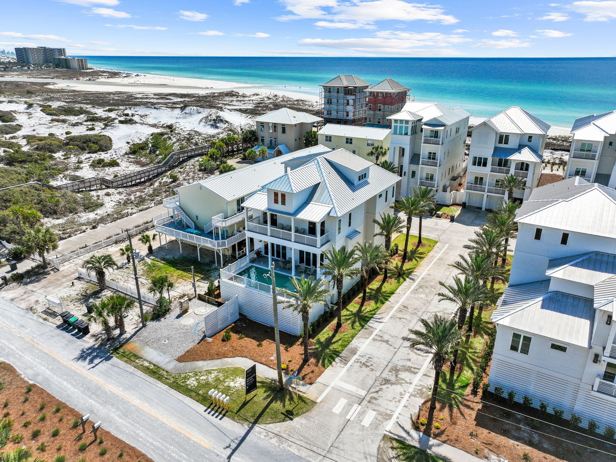 6 Palm Ct Lane Inlet Beach, FL 32461 - Photo 1 of 65 a view of a city with an ocean view