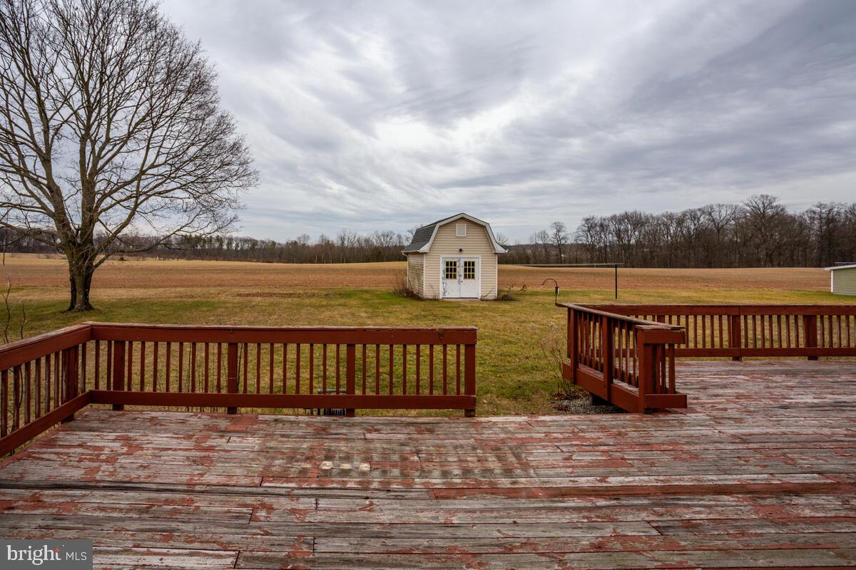 3447 Fringer Road Taneytown, MD 21787 - Photo 55 of 69 Large deck, overlooking back yard, shed