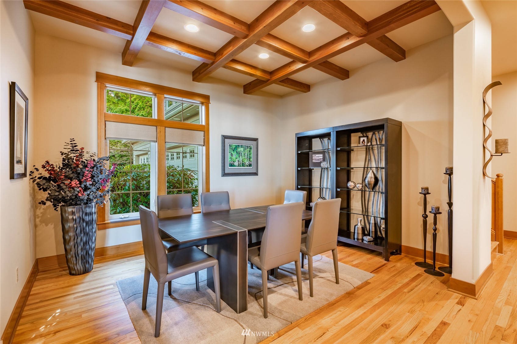 5416 Canvasback Road Blaine, WA 98230 - Photo 3 of 12 a view of a dining room with furniture window and wooden floor