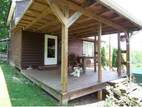 145 Pierce Branch Road Elizabethton, TN 37643 - Photo 3 of 24 Porch adds a room in Summer