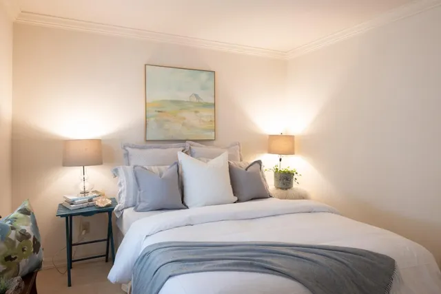 a bathroom with a bathtub and a sink